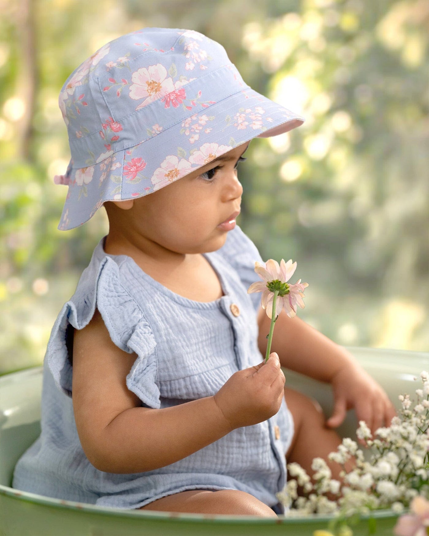Toshi Desert Rose Sunhat - Sky Hats Toshi 
