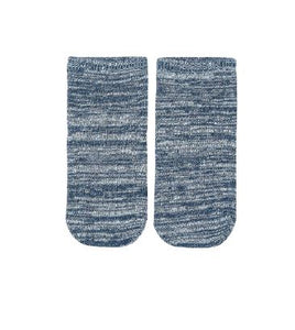 Toshi Organic Ankle Marle Sock - Midnight