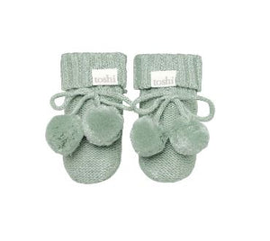 Toshi Organic Marley Booties - Jade