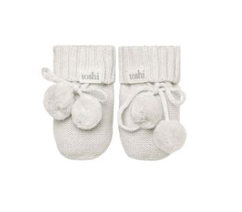 Toshi Organic Booties Marley - Pebble Booties Toshi 