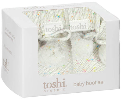 Toshi Organic Booties Marley - Snowflake Booties Toshi 