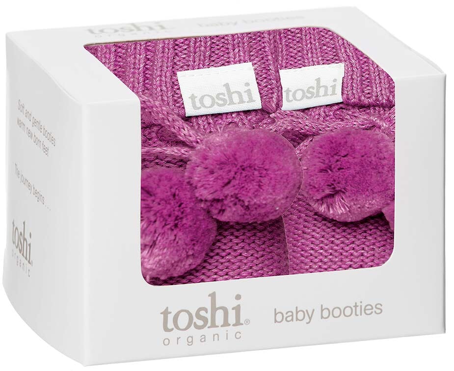 Toshi Organic Booties Marley - Violet Booties Toshi 