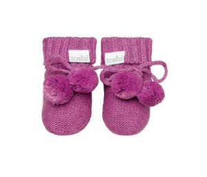 Toshi Organic Marley Booties - Violet