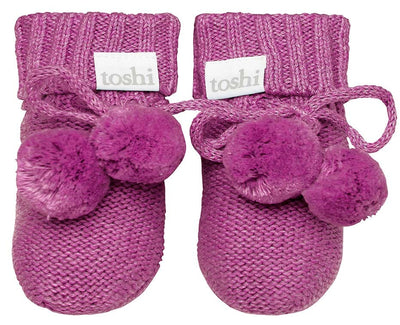 Toshi Organic Booties Marley - Violet Booties Toshi 