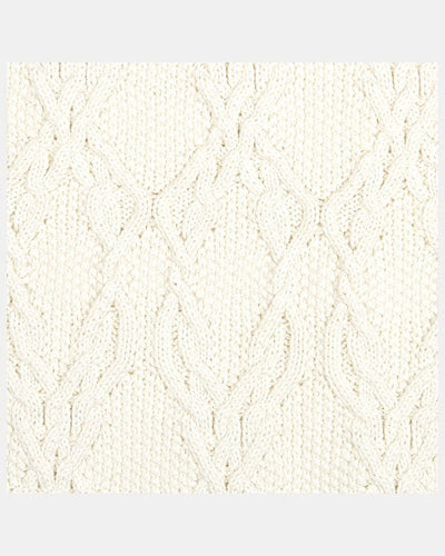 Toshi Organic Bowie Blanket - Cream Blanket Toshi 