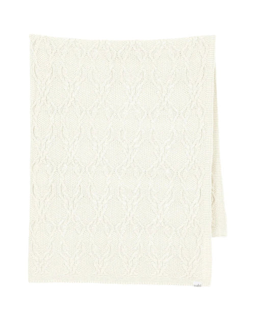 Toshi Organic Bowie Blanket  - Cream