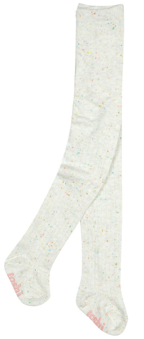Toshi Organic Dreamtime Footed Tights - Snowflake