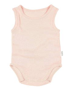 Toshi Organic Dreamtime Singlet Onesie - Blush