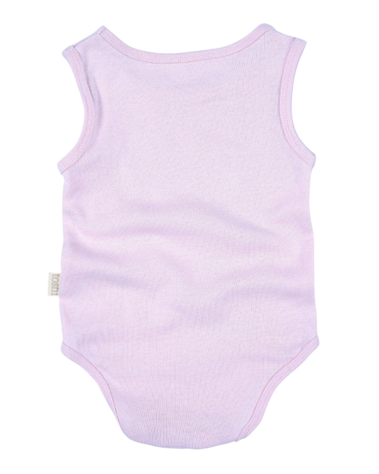 Toshi Organic Dreamtime Singlet Onesie - Lavender Onesie Toshi 