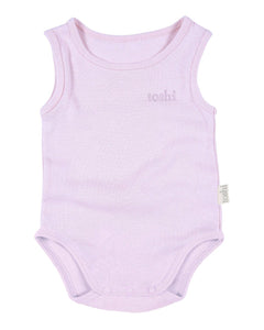 Toshi Organic Dreamtime Singlet Onesie - Lavender