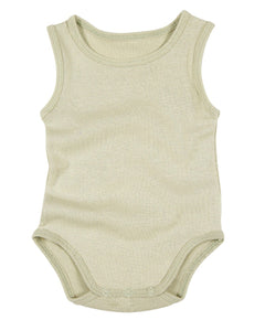 Toshi Organic Dreamtime Singlet Onesie - Thyme