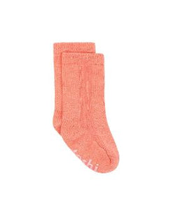 Toshi Organic Dreamtime Socks Knee - Coral