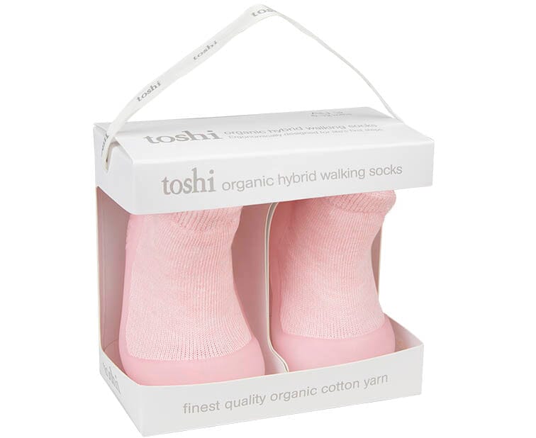 Toshi Organic Hybrid Walking Dreamtime Socks - Pearl Socks Toshi 