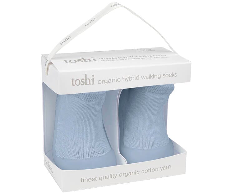 Toshi Organic Hybrid Walking Dreamtime Socks - Seabreeze Socks Toshi 