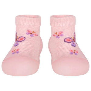 Toshi Organic Hybrid Walking Jacquard Socks - Butterfly Bliss