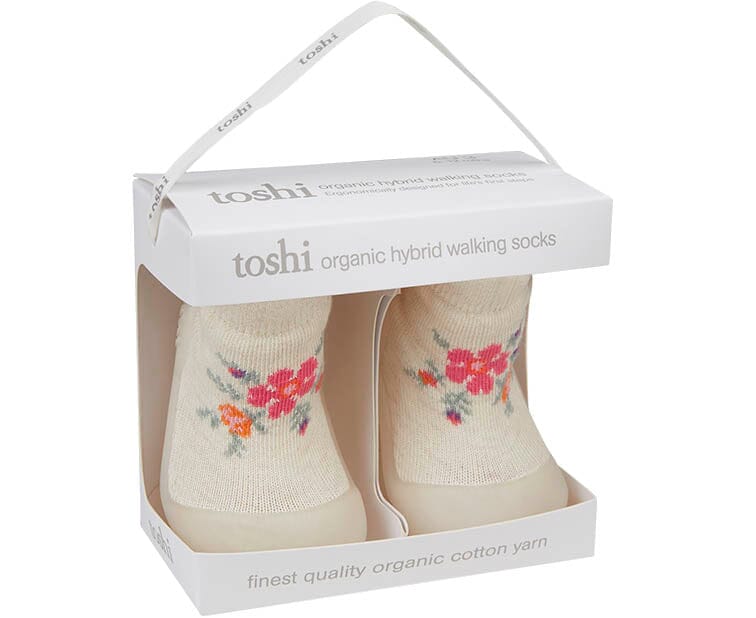 Toshi Organic Hybrid Walking Jacquard Socks - Louisa Socks Toshi 