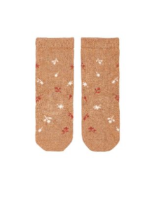 Toshi Organic Knee Jacquard Sock - Maple Leaves Socks Toshi 