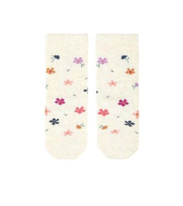 Toshi Organic Knee Jacquard Sock - Wild Flowers