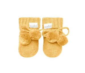 Toshi Organic Marley Booties - Butternut