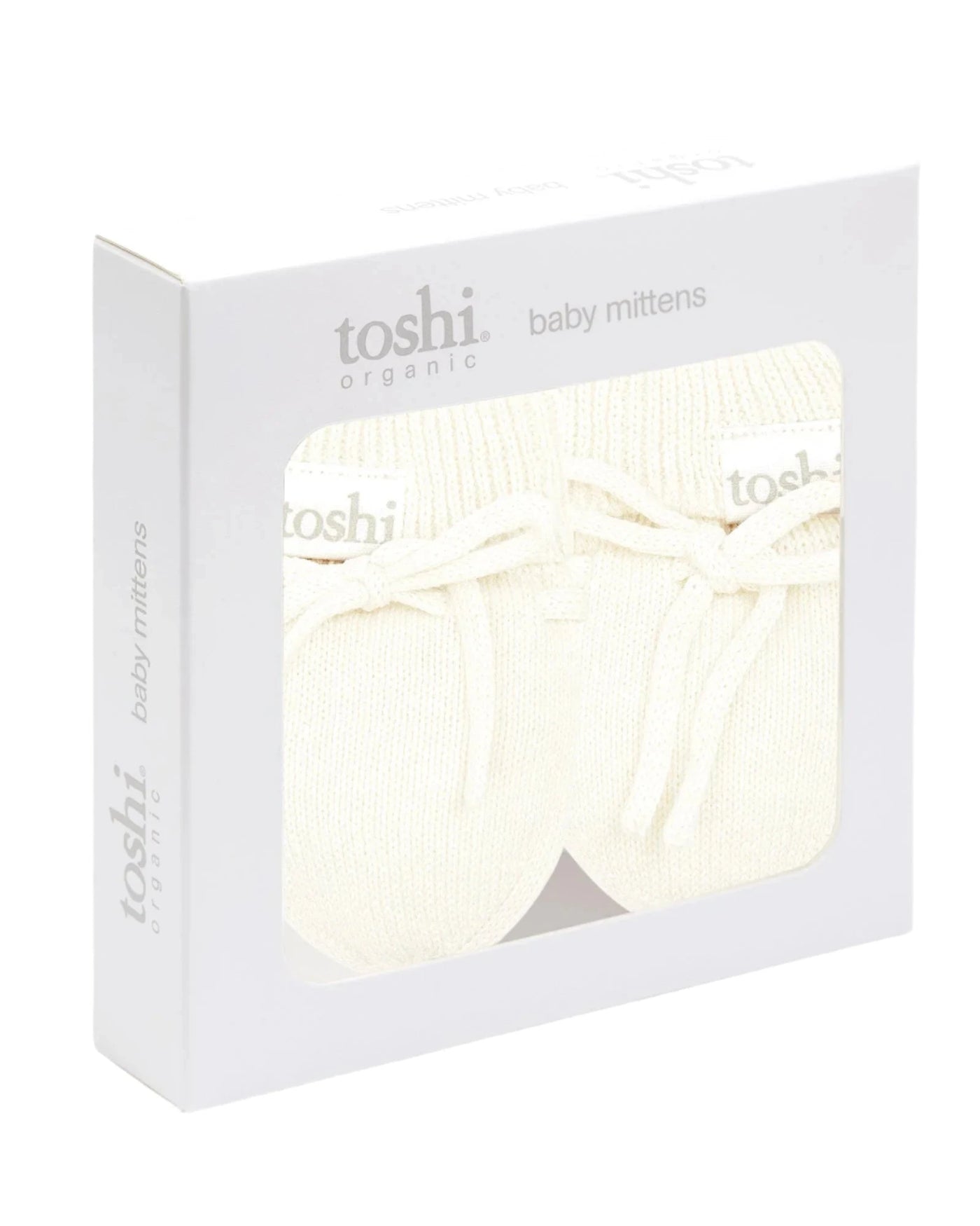 Toshi Organic Marley Mittens - Cream Mittens Toshi 