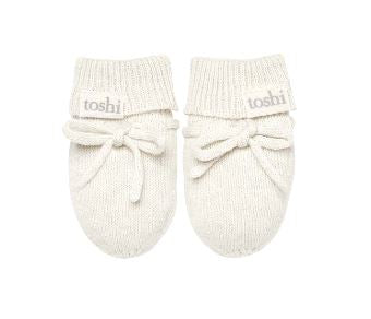 Toshi Organic Marley Mittens - Cream Mittens Toshi 