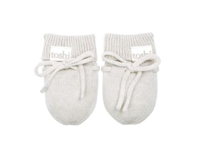 Toshi Organic Marley Mittens - Pebble Mittens Toshi 