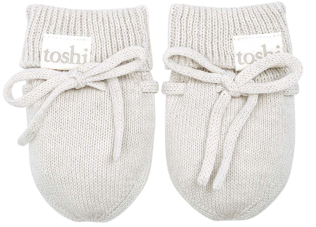 Toshi Organic Marley Mittens - Pebble Mittens Toshi 