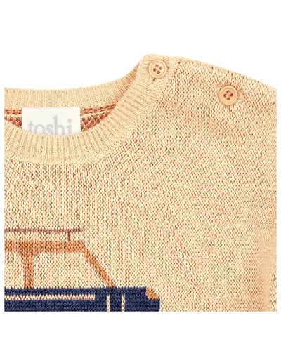 Toshi - Organic Pullover Storytime | High Country Knitted Jumper Toshi 