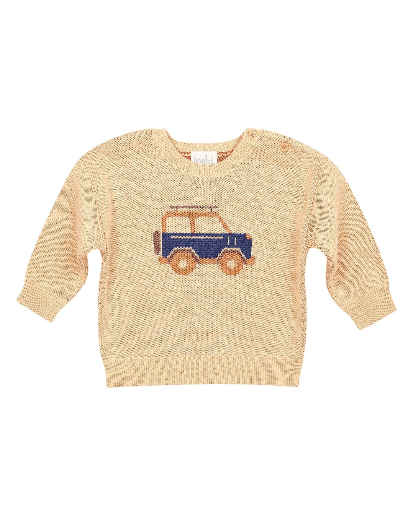 Toshi - Organic Pullover Storytime | High Country Knitted Jumper Toshi 