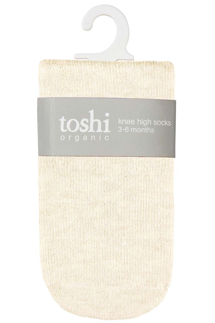 Toshi Organic Socks Knee Dreamtime - Feather Socks Toshi 