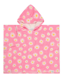 Toshi Paradise Hooded Towel - Daisy Watermelon