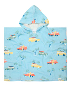 Toshi Paradise Hooded Towel - Swell Seekers Sky