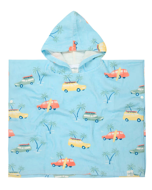 Toshi Paradise Hooded Towel - Swell Seekers Sky
