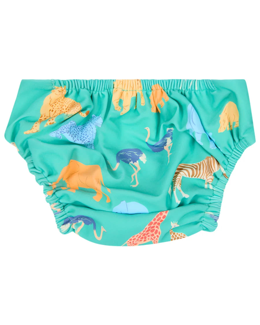 Toshi Paradise Swim Nappy - Congo Seagrass Swim Nappy Toshi 