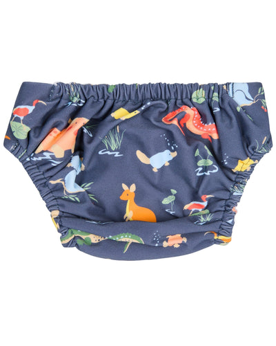 Toshi Paradise Swim Nappy - Kakadu Moonlight Swim Nappy Toshi 