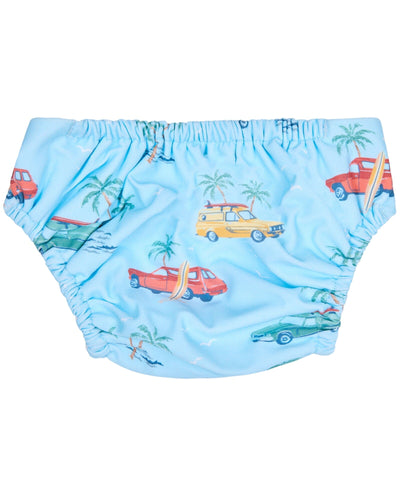 Toshi Paradise Swim Nappy - Swell Seekers Sky Swim Nappy Toshi 
