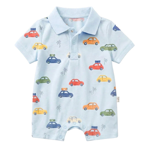 Toshi - Polo Arcadia Short Sleeve Onesie | Big Mini