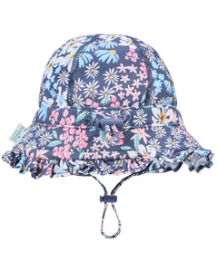 Toshi Ripple Swim Bell Hat - Wattle Dusk