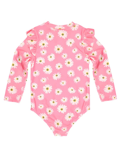 Toshi Ripple Swim Bodysuit - Daisy Watermelon One-Piece Swimsuit Toshi 