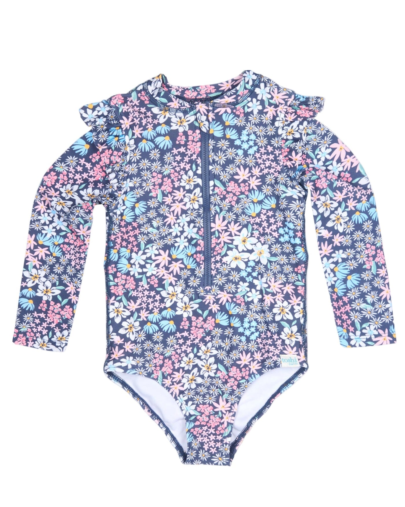 Toshi Ripple Swim Bodysuit - Wattle Dusk One-Piece Swimsuit Toshi 