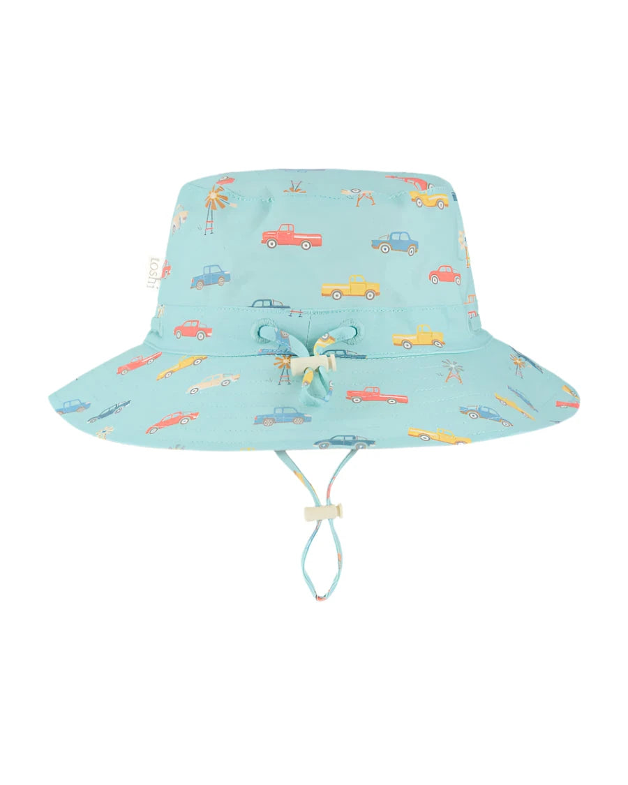 Toshi Ryder Sunhat - Utes Teal Hats Toshi 