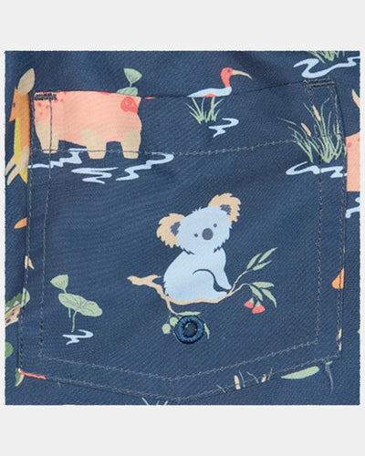 Toshi Splash Swim Boardies - Kakadu Moonlight Boardshorts Toshi 