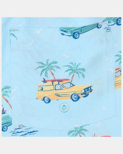 Toshi Splash Swim Boardies - Swell Seekers Sky Boardshorts Toshi 