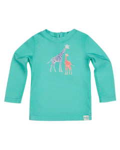 Toshi Splash Swim LS Rashie - Congo Seagrass