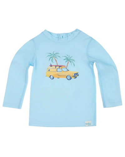 Toshi Splash Swim LS Rashie - Swell Seekers Sky Rashie Toshi 