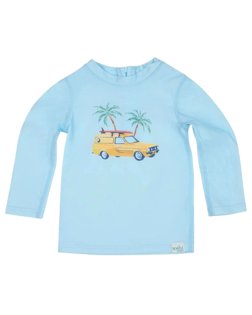 Toshi Splash Swim LS Rashie - Swell Seekers Sky