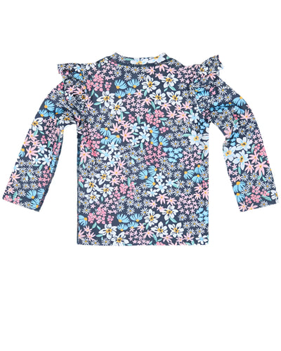 Toshi Splash Swim LS Rashie - Wattle Dusk Rashie Toshi 