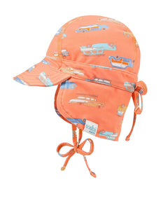 Toshi Swim Baby Flap Cap Classic - Surf's Up