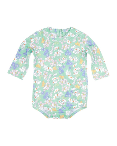 Toshi Swim Baby Long Sleeve Classic Onesie - Sea Blossom One-Piece Swimsuit Toshi 