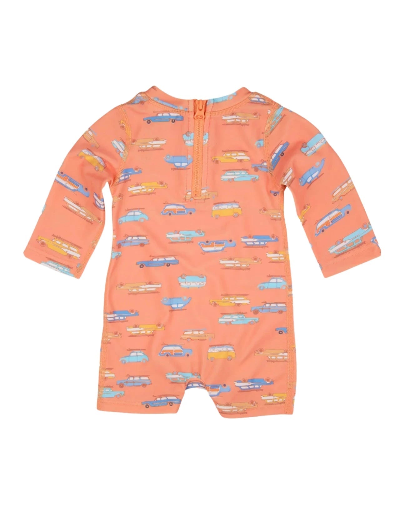 Toshi Swim Baby Long Sleeve Classic Onesie - Surf's Up One-Piece Swimsuit Toshi 